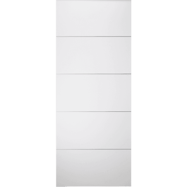 ARVIKA POLAR WHITE SLAB BELLDINNI MODERN INTERIOR DOOR