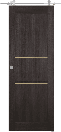 AVON 07 3H GOLD VERALINGA OAK BARN BELLDINNI MODERN INTERIOR DOOR - 1