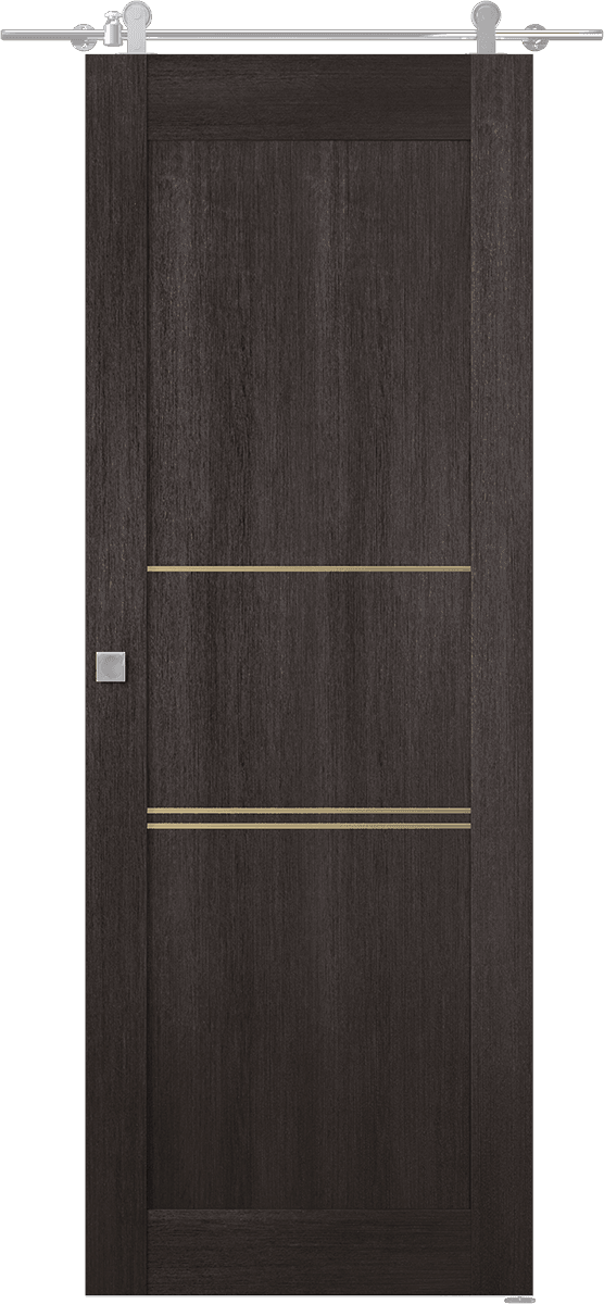 AVON 07 3H GOLD VERALINGA OAK BARN BELLDINNI MODERN INTERIOR DOOR - 1