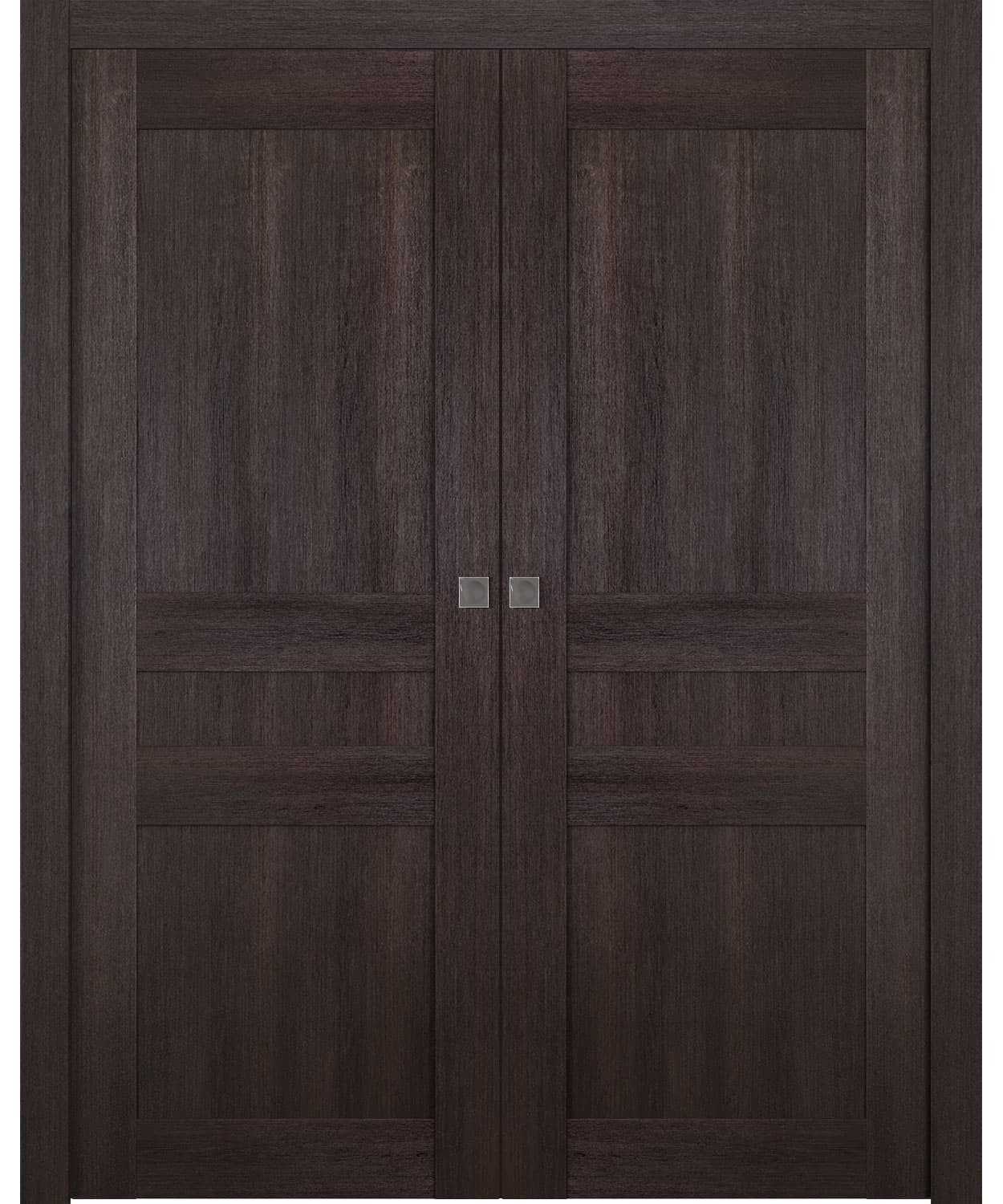 AVON 07 2R VERALINGA OAK DOUBLE POCKET DOORS BELLDINNI MODERN INTERIOR DOOR - 1