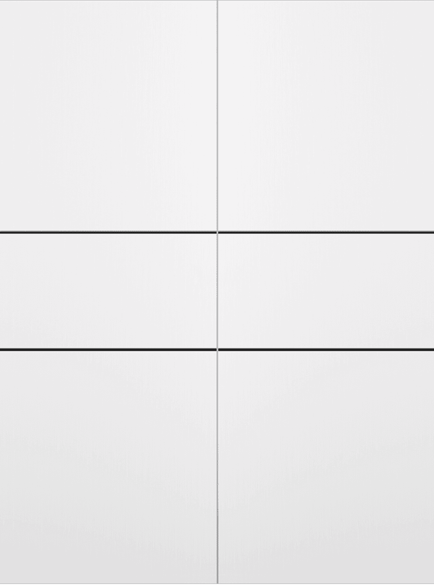 PALLADIO 2H BLACK BIANCO NOBLE DOUBLE MAGIC DOORS BELLDINNI MODERN INTERIOR DOOR - 2