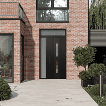 Modern Steel Front Door Diamond A6 - 6