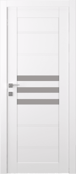 DOME VETRO SNOW WHITE SWING BELLDINNI MODERN INTERIOR DOOR - 1