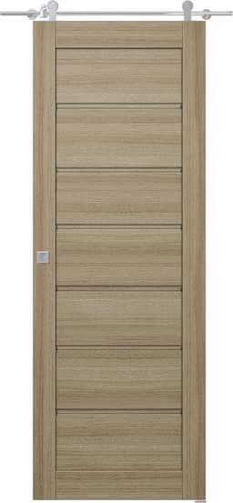 ALDA SHAMBOR DOUBLE BARN BELLDINNI MODERN INTERIOR DOOR - 1
