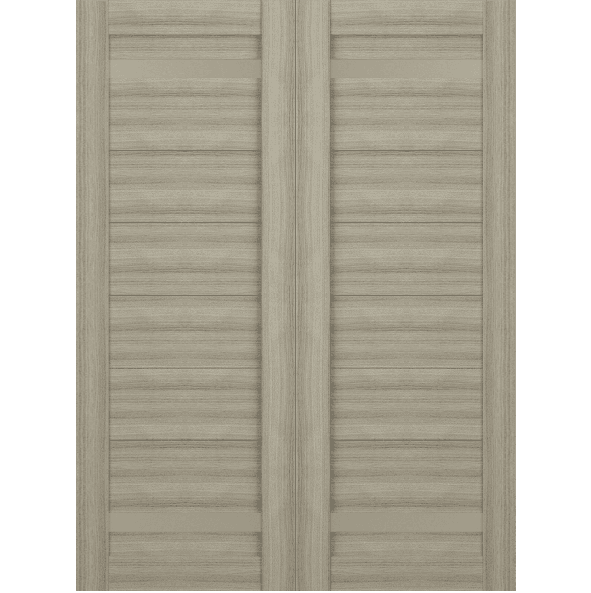 PERLA VETRO SHAMBOR DOUBLE BELLDINNI MODERN INTERIOR DOOR - 2