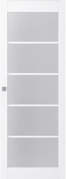 PALLADIO 5 LITE VETRO BIANCO NOBLE MAGIC BELLDINNI MODERN INTERIOR DOOR - 1