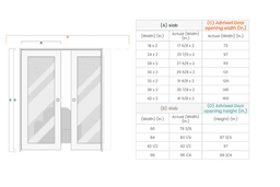AVANTI 2H BLACK APRICOT DOUBLE POCKET BELLDINNI MODERN INTERIOR DOOR - 9