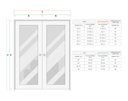 MIRELLA VETRO GRAY OAK CLOSET BELLDINNI MODERN INTERIOR DOOR - 13