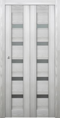 AVON 07-04 VETRO RIBEIRA ASH BI-FOLD BELLDINNI MODERN INTERIOR DOOR - 1