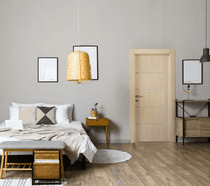 OPTIMA 4H LOIRE ASH DOUBLE DOORS BELLDINNI MODERN INTERIOR DOOR - 2