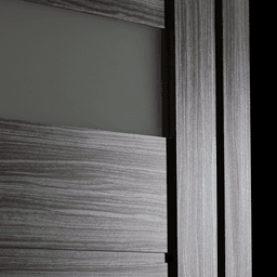 EDNA VETRO GRAY OAK CLOSET BELLDINNI MODERN INTERIOR DOOR - 4
