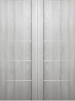 AVON 01 4H RIBEIRA ASH DOUBLE BARN BELLDINNI MODERN INTERIOR DOOR - 2