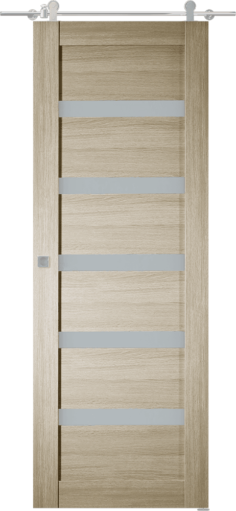 LEORA VETRO SHAMBOR BARN BELLDINNI MODERN INTERIOR DOOR - 1