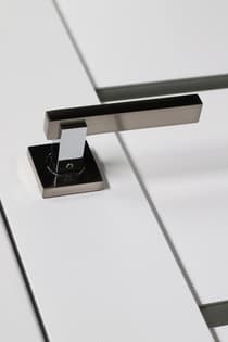 ALBA BIANCO NOBLE BARN BELLDINNI MODERN INTERIOR DOOR - 7