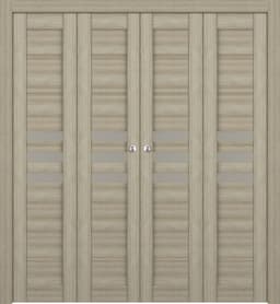 DOME VETRO SHAMBOR DOUBLE BI-FOLD BELLDINNI MODERN INTERIOR DOOR - 1