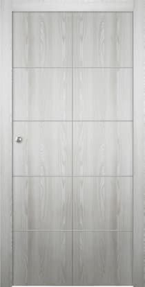 OPTIMA 4H RIBEIRA ASH BI-FOLD BELLDINNI MODERN INTERIOR DOOR - 1