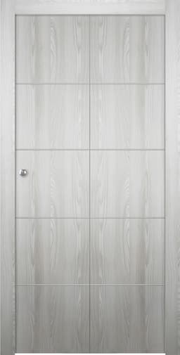 OPTIMA 4H RIBEIRA ASH BI-FOLD BELLDINNI MODERN INTERIOR DOOR - 1