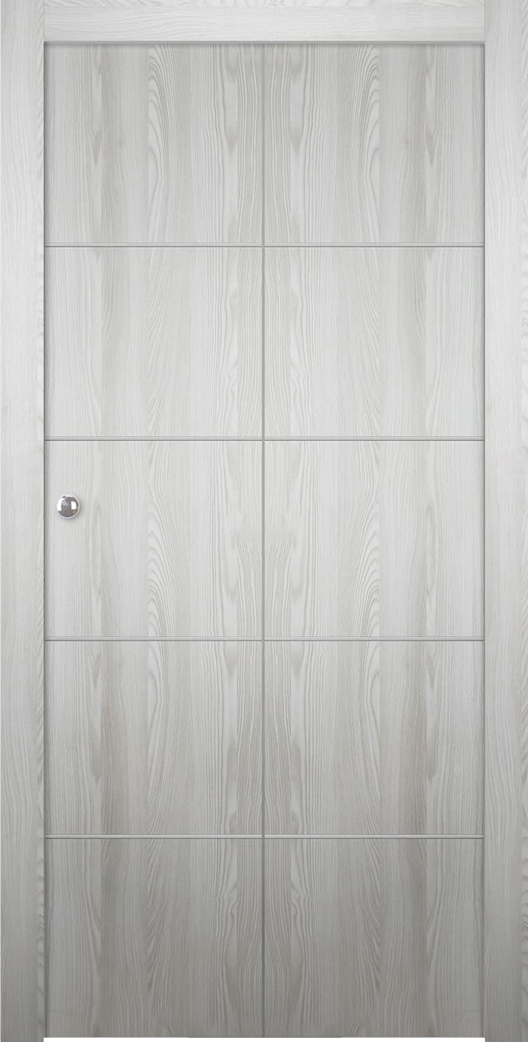 OPTIMA 4H RIBEIRA ASH BI-FOLD BELLDINNI MODERN INTERIOR DOOR - 1