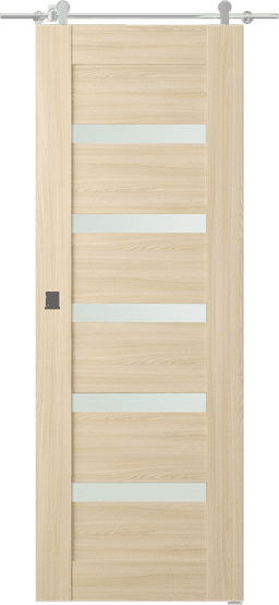 AVON 07-04 VETRO LOIRE ASH BARN DOORS BELLDINNI MODERN INTERIOR DOOR - 1