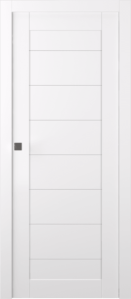 ERMI SNOW WHITE POCKET BELLDINNI MODERN INTERIOR DOOR - 6