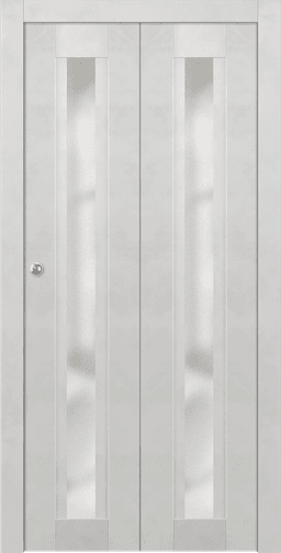 AVON 101 VETRO LIGHT URBAN BI-FOLD DOORS BELLDINNI MODERN INTERIOR DOOR - 1