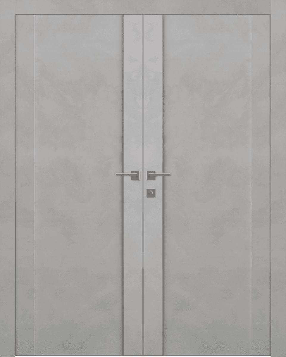 AVON 01 LIGHT URBAN DOUBLE BELLDINNI MODERN INTERIOR DOOR - 1