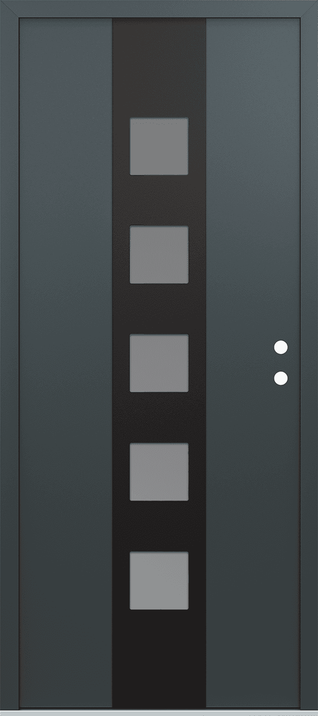 Modern Steel Front Door Diamond A13 - 2