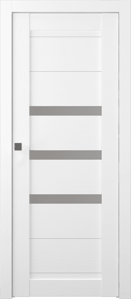 DORA VETRO BIANCO NOBLE POCKET BELLDINNI MODERN INTERIOR DOOR - 1