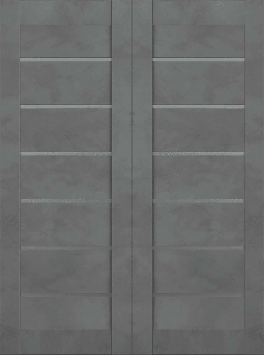 AVON 07-02 VETRO DARK URBAN DOUBLE BELLDINNI MODERN INTERIOR DOOR - 2