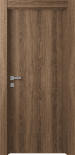 OPTIMA PECAN NUTWOOD SWING DOORS BELLDINNI MODERN INTERIOR DOOR - 1