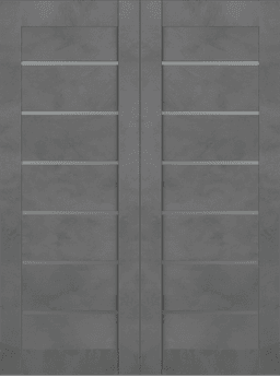  AVON 07-02 VETRO DARK URBAN BYPASS BELLDINNI MODERN INTERIOR DOOR - 2