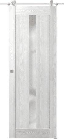 AVON 101 VETRO RIBEIRA ASH BARN DOORS BELLDINNI MODERN INTERIOR DOOR - 1