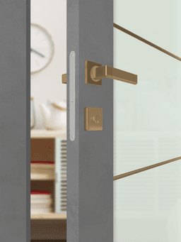 AVON 202 4H GOLD STRIPS VETRO DARK URBAN SWING DOORS BELLDINNI MODERN INTERIOR DOOR - 4