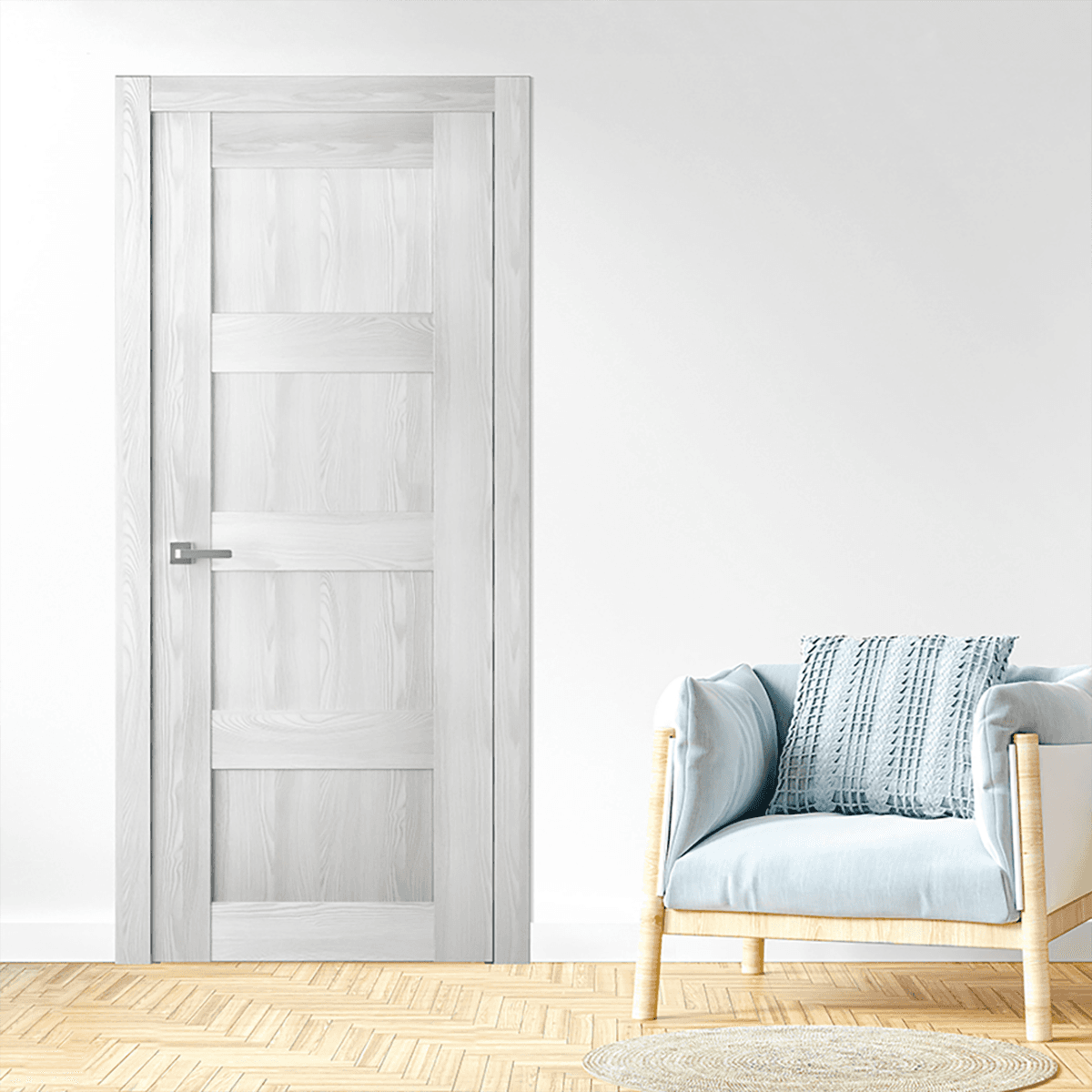 AVON 07 3R RIBEIRA ASH POCKET BELLDINNI MODERN INTERIOR DOOR - 8