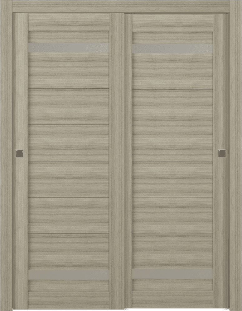 PERLA VETRO SHAMBOR BYPASS BELLDINNI MODERN INTERIOR DOOR - 1