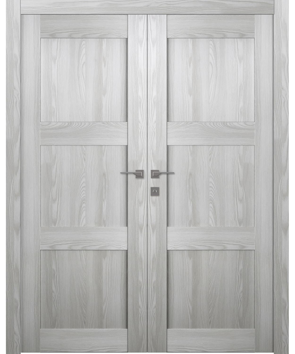 AVON 07 2RN RIBEIRA ASH DOUBLE BELLDINNI MODERN INTERIOR DOOR - 1