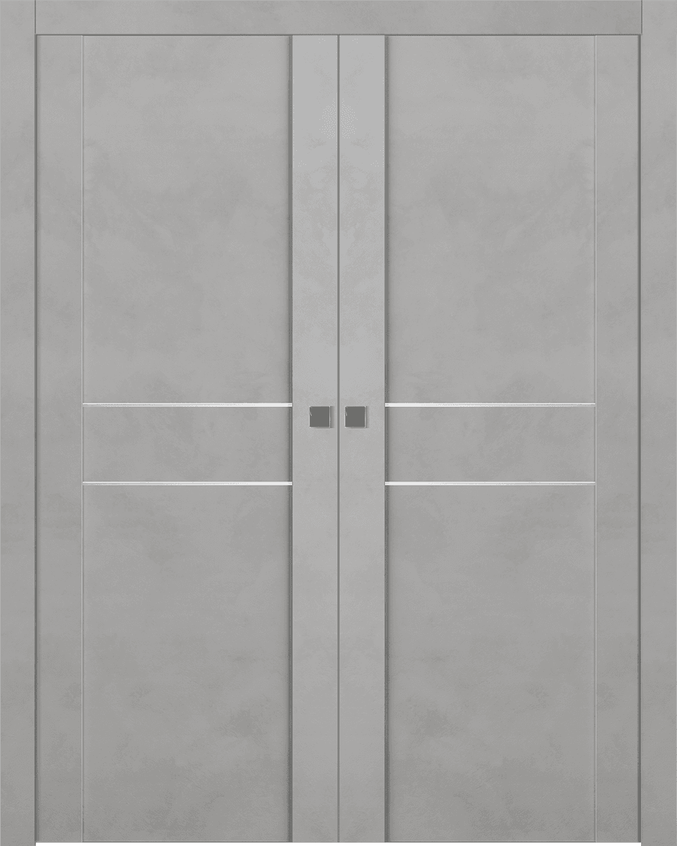 AVON 01 2HN LIGHT URBAN DOUBLE POCKET DOORS BELLDINNI MODERN INTERIOR DOOR - 1