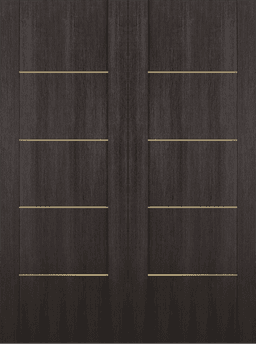 AVON 01 4H GOLD VERALINGA OAK DOUBLE BI-FOLD BELLDINNI MODERN INTERIOR DOOR - 2