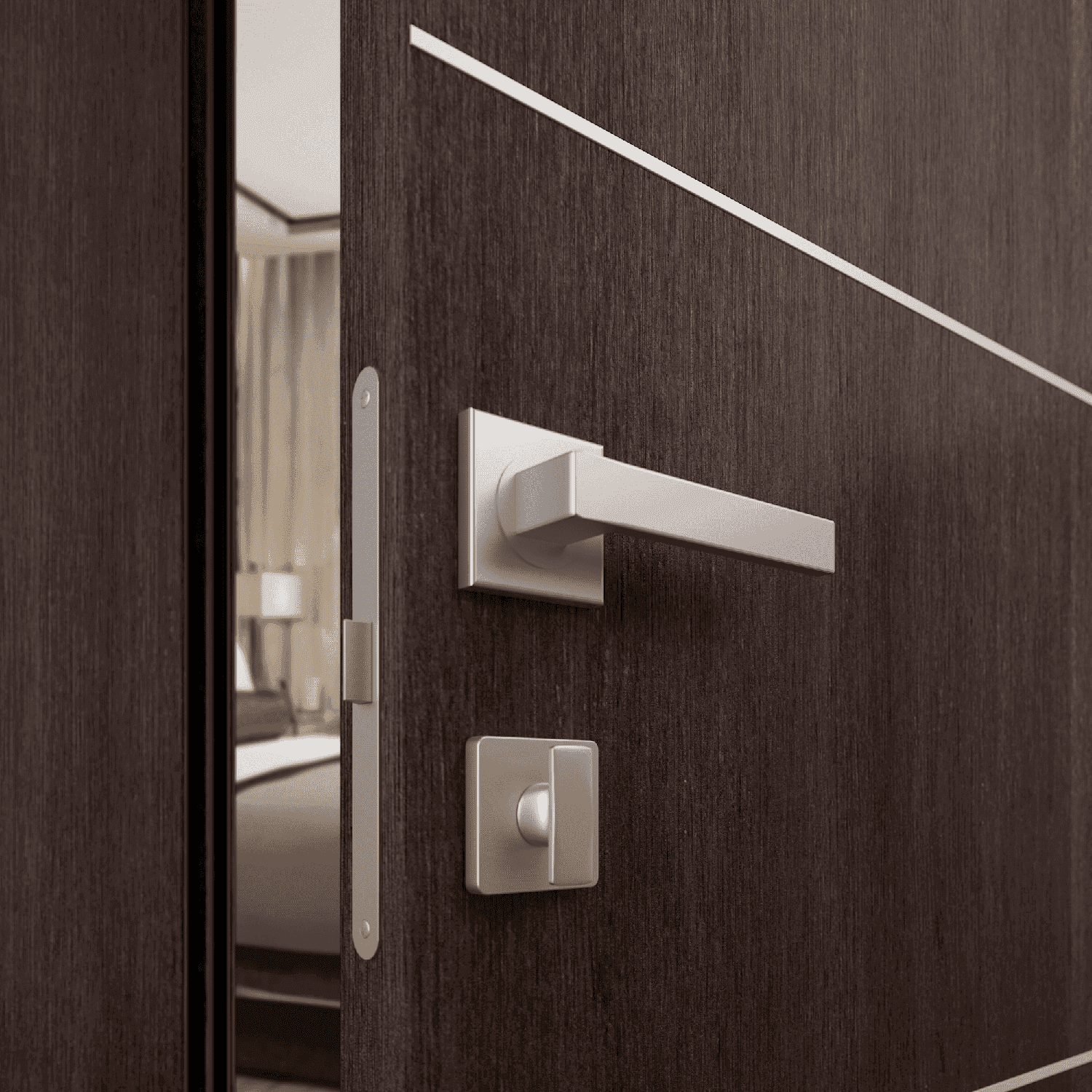OPTIMA 2H VERALINGA OAK DOUBLE POCKET BELLDINNI MODERN INTERIOR DOOR - 3