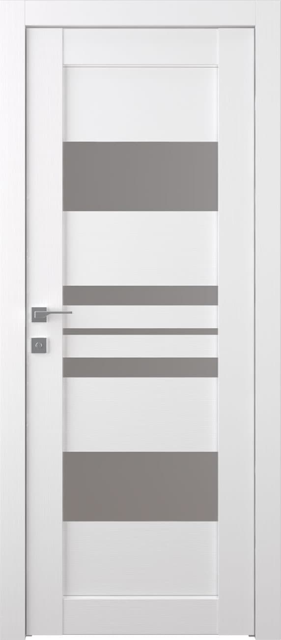 ROMI VETRO BIANCO NOBLE SWING BELLDINNI MODERN INTERIOR DOOR