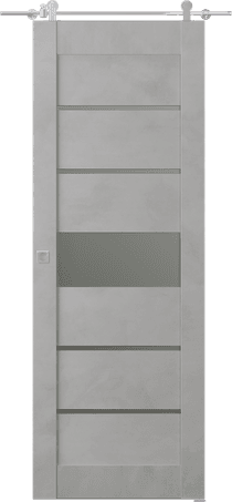 AVON 07-06 VETRO LIGHT URBAN BARN BELLDINNI MODERN INTERIOR DOOR - 1