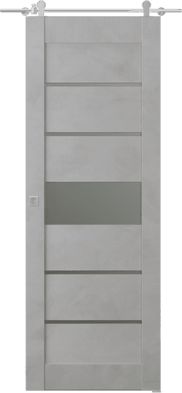 AVON 07-06 VETRO LIGHT URBAN BARN BELLDINNI MODERN INTERIOR DOOR - 1