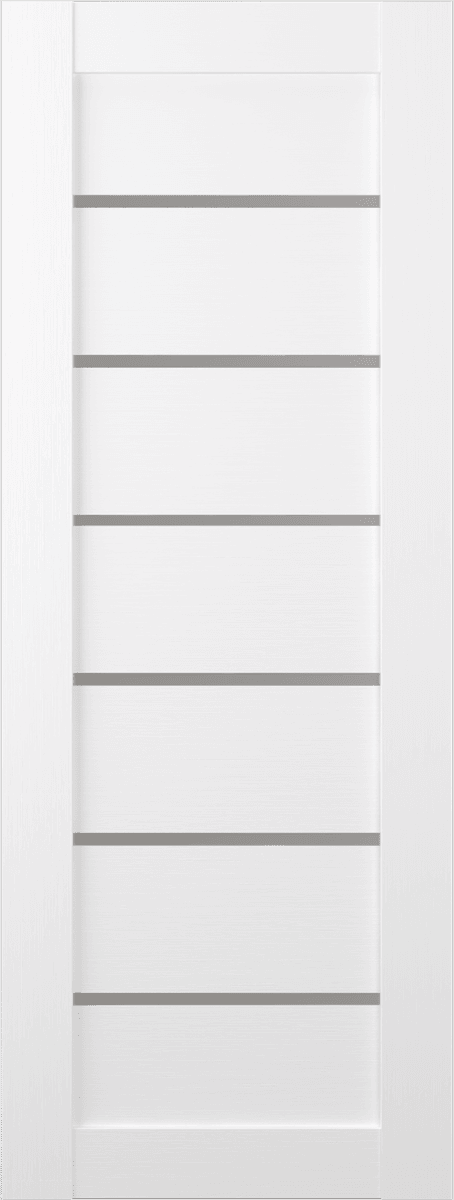 ALBA BIANCO NOBLE SLAB BELLDINNI MODERN INTERIOR DOOR - 1