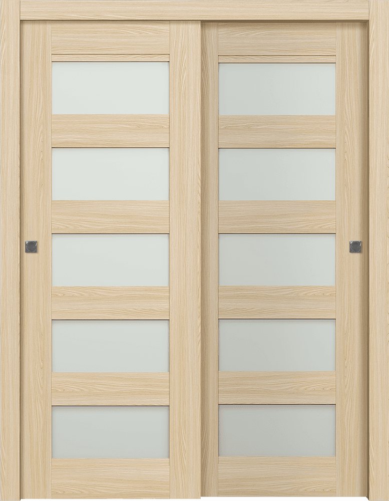 AVON 07-07 VETRO LOIRE ASH BYPASS DOORS BELLDINNI MODERN INTERIOR DOOR - 1