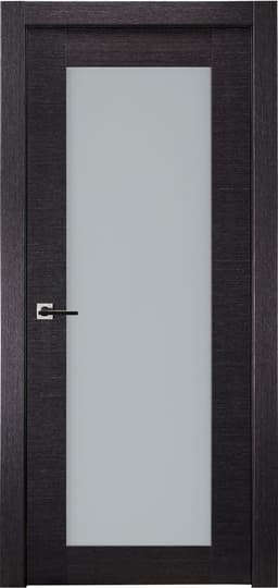 AVANTI 207 VETRO BLACK APRICOT BARN BELLDINNI MODERN INTERIOR DOOR - 2