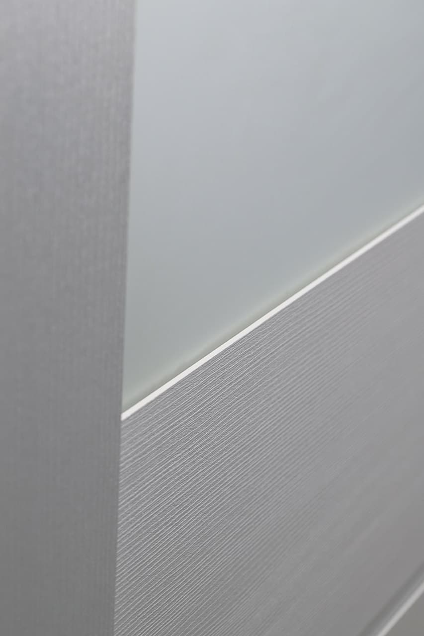 GINA VETRO BIANCO NOBLE SLAB DOORS BELLDINNI MODERN INTERIOR DOOR - 4