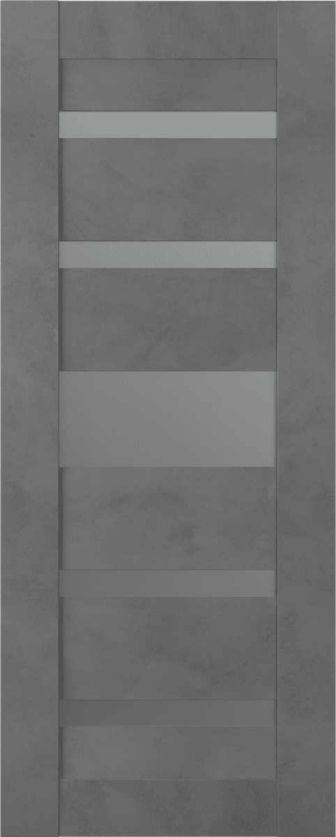 AVON 07-05 VETRO DARK URBAN BARN BELLDINNI MODERN INTERIOR DOOR - 2