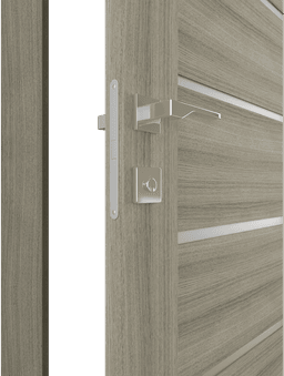 ALBA SHAMBOR DOUBLE INVISIBLE METAL FRAME BELLDINNI MODERN INTERIOR DOOR - 3