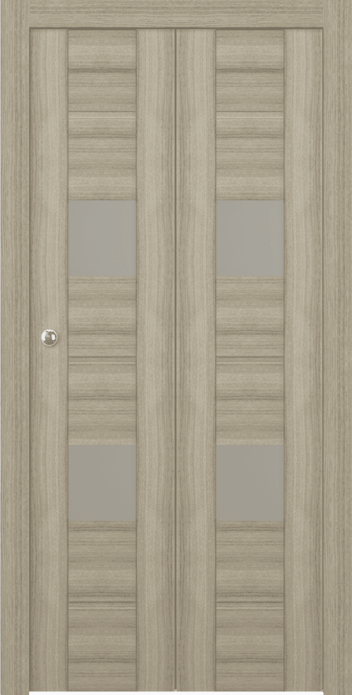 VITA VETRO SHAMBOR DOUBLE BI-FOLD BELLDINNI MODERN INTERIOR DOOR - 1