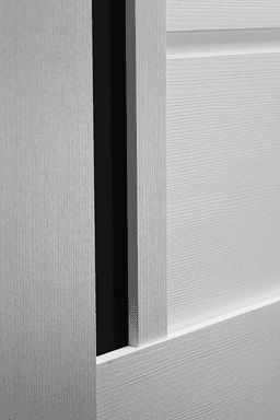 ESTA BLACK VETRO BIANCO NOBLE DOUBLE BI-FOLD BELLDINNI MODERN INTERIOR DOOR - 5